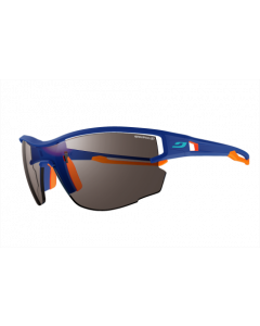 granatowy/pomarańczowy