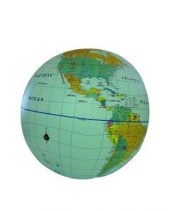 Globe political 30cm (globus dmuchany)