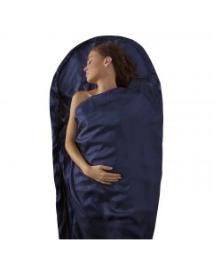 Wkładka do śpiwora Travel Liner Silk Liner Mummy k:navy blue