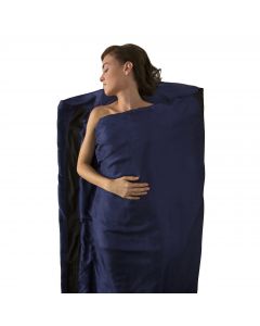 Wkładka do śpiwora Travel Liner Silk Long k:navy blue