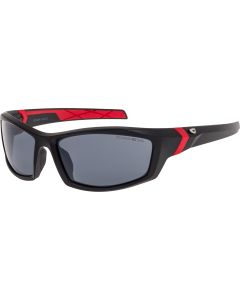 matt black/red