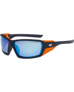 matt navy blue/orange