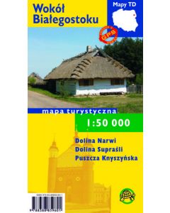 Wokół Białegostoku mapa laminowana