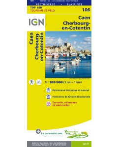 IGN100 106 Caen / Cherbourg-Octeville