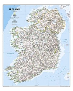 Ireland flat map